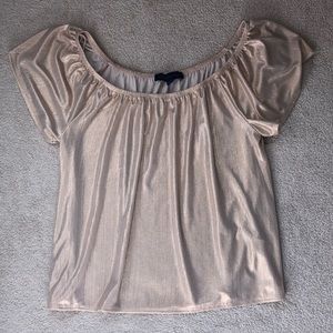 Women’s Aeropostale Rose Gold Shirt